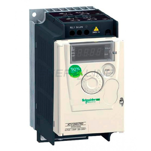 Частотный преобразователь ATV12 0,18кВт 240В 1Ф, Schneider Electric